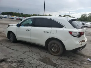 2014 Acura MDX Technology with VIN 5FRYD4H45EB033296, listed as a Copart auction lot 69706004 with 110,288 mi miles and Salvage title. Bid and sale history available at DreamBid. Image 2.