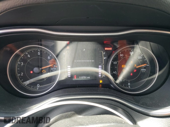 2019 Jeep Cherokee Latitude Plus z VIN 1C4PJLLB9KD171755, wystawiony jako Copart lot #50413365 z przebiegiem 115 751 mil mil oraz Szkoda całkowita • Salvage title. Historia ofert i sprzedaży dostępna na DreamBid. Obrazek 9.