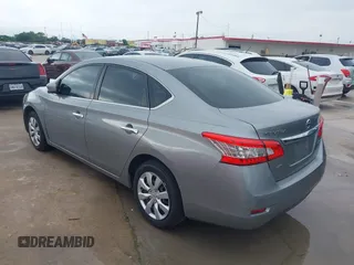 2014 Nissan Sentra S with VIN 3N1AB7AP5EL691056, listed as a IAAI auction lot 42118991 with 129,023 mi miles and . Bid and sale history available at DreamBid. Image 3.