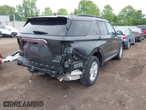 2022 Ford Explorer XLT z VIN 1FMSK8DH7NGC08162, wystawiony jako IAAI lot #42358664 z przebiegiem 32 782 mil mil oraz . Historia ofert i sprzedaży dostępna na DreamBid. Obrazek 4.