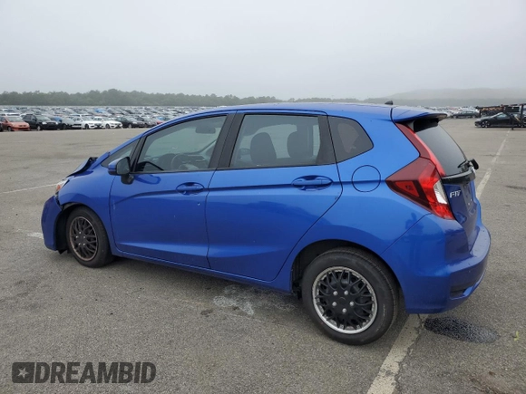 2019 Honda Fit LX with VIN 3HGGK5H46KM749562, listed as a Copart auction lot 60682645 with 45,426 mi miles and Salvage title. Bid and sale history available at DreamBid. Image 2.