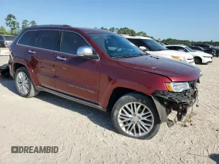 2018 Jeep Grand Cherokee Summit with VIN 1C4RJEJG2JC205073, listed as a Copart auction lot 52684975 with 29,655 mi miles and Salvage title. Bid and sale history available at DreamBid. Image 4.