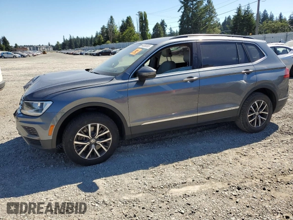 2018 Volkswagen Tiguan SEL с VIN 3VV2B7AX3JM221941, выставлен на аукционе Copart как лот 64656555 с пробегом Не указан миль и Списание • Salvage title. История ставок и продаж доступна на DreamBid. Изображение 1.