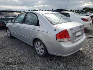 2007 Kia Spectra EX with VIN KNAFE121075455691, listed as a Copart auction lot 74422644 with Not Provided miles and Salvage Title. Bid and sale history available at carsss.com. Image 2.
