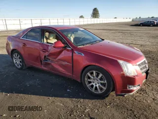 2008 Cadillac CTS AWD w/1SB with VIN 1G6DS57V080194943, listed as a Copart auction lot 48381265 with 128,446 mi miles and Salvage Title. Bid and sale history available at carsss.com. Image 4.