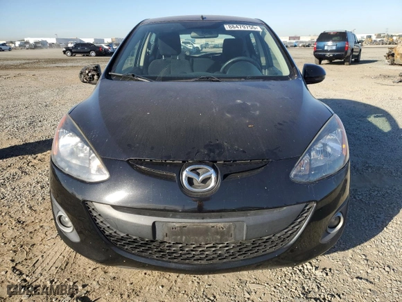 2012 Mazda Mazda2 Touring with VIN JM1DE1LZ7C0140201, listed as a Copart auction lot 88479755 with 139,526 mi miles and Salvage Title. Bid and sale history available at carsss.com. Image 5.