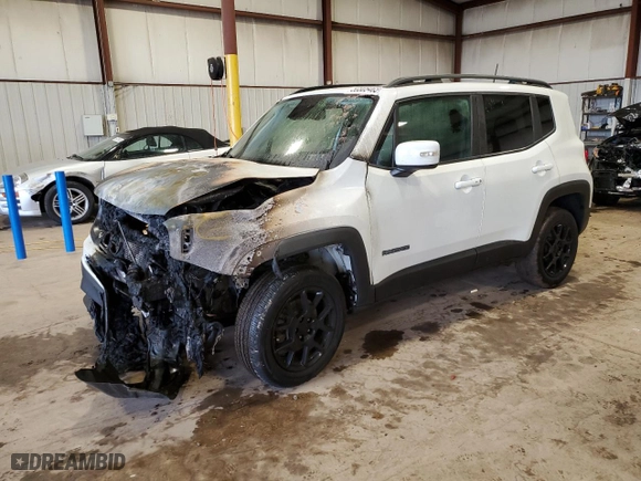2019 Jeep Renegade Altitude with VIN ZACNJBBB1KPK21971, listed as a Copart auction lot 50305465 with 0 mi miles and Salvage Title. Bid and sale history available at carsss.com. Image 1.