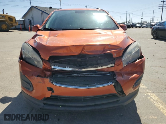 2015 Chevrolet Trax LT with VIN KL7CJLSB3FB127149, listed as a Copart auction lot 51820755 with 190,730 mi miles and Salvage Title. Bid and sale history available at carsss.com. Image 5.