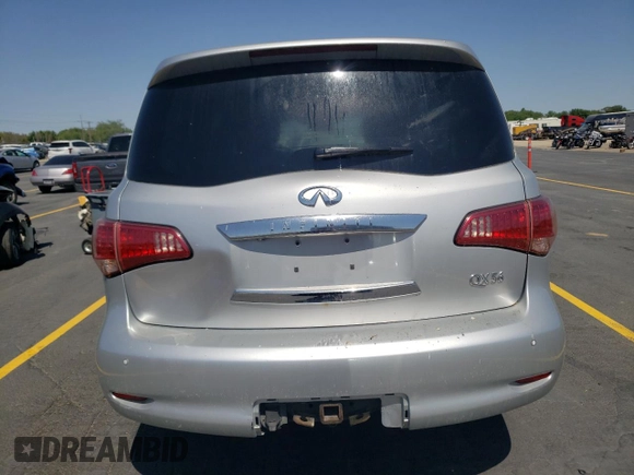 2012 Infiniti QX56 7-passenger z VIN JN8AZ2NE8C9018843, wystawiony jako Copart lot #59578865 z przebiegiem 147 128 mil mil oraz Czysty tytuł • Clean title. Historia ofert i sprzedaży dostępna na DreamBid. Obrazek 6.