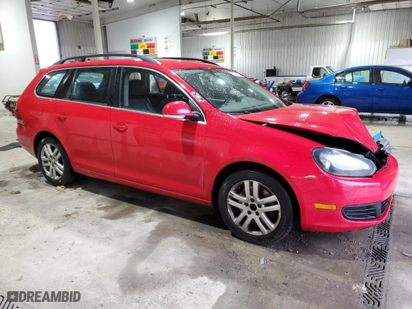 2011 Volkswagen Jetta SportWagen TDI with VIN 3VWML7AJ0BM700526, listed as a Copart auction lot 82771404 with 155284 miles and Salvage Title. Bid and sale history available at carsss.com. Image 4.