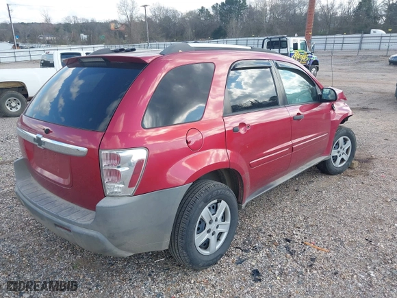 2005 Chevrolet Equinox LS with VIN 2CNDL13F056172893, listed as a IAAI auction lot 41503181 with 153,641 mi miles. Bid and sale history available at carsss.com. Image 4.