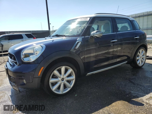 2015 MINI Countryman S with VIN WMWZC5C54FWP42794, listed as a Copart auction lot 55857445 with Not Provided miles and Clean Title. Bid and sale history available at DreamBid. Image 1.