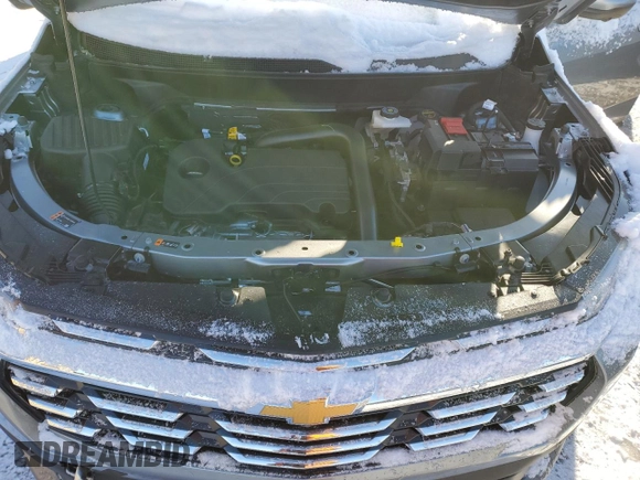 2025 Chevrolet Equinox FWD LT with VIN 3GNAXHEG4SL103195, listed as a Copart auction lot 45025225 with 1,042 mi miles and Salvage Title. Bid and sale history available at carsss.com. Image 12.