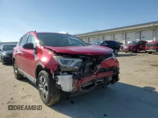 2017 Toyota RAV4 LE with VIN 2T3BFREV8HW572344, listed as a Copart auction lot 45907255 with 9,001 mi miles and Salvage Title. Bid and sale history available at carsss.com. Image 16.