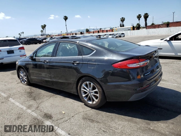 2020 Ford Fusion SE with VIN 3FA6P0HDXLR150768, listed as a Copart auction lot 57085365 with 141,855 mi miles and Salvage title. Bid and sale history available at DreamBid. Image 2.