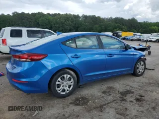 2017 Hyundai Elantra SE z VIN 5NPD74LF4HH184586, wystawiony jako Copart lot #56486295 z przebiegiem 105 485 mil mil oraz Szkoda całkowita • Salvage title. Historia ofert i sprzedaży dostępna na DreamBid. Obrazek 3.