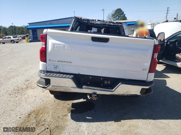 2019 Chevrolet Silverado 1500 LT with VIN 1GCPWCED8KZ129256, listed as a Copart auction lot 47818285 with 127,907 mi miles and Salvage Title. Bid and sale history available at carsss.com. Image 6.