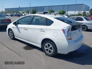 2012 Toyota Prius One with VIN JTDKN3DU9C1551440, listed as a IAAI auction lot 42147982 with 17,345 mi miles. Bid and sale history available at carsss.com. Image 3.