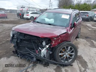 2018 Dodge Durango GT with VIN 1C4RDJDG1JC101816, listed as a IAAI auction lot 42029524 with 51,189 mi miles and . Bid and sale history available at DreamBid. Image 18.