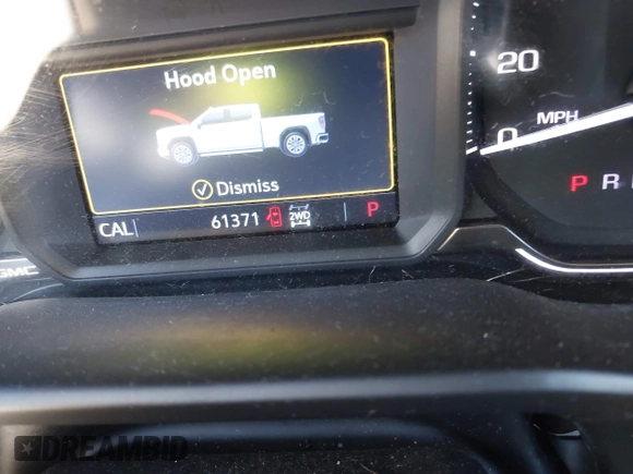 2022 GMC Sierra 1500 SLT with VIN 3GTU9DET9NG210715, listed as a IAAI auction lot 41870747 with 61,371 mi miles and . Bid and sale history available at DreamBid. Image 15.