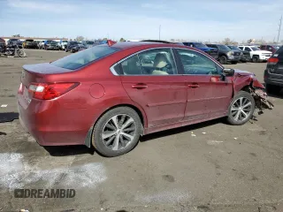 2017 Subaru Legacy Limited with VIN 4S3BNAN61H3005988, listed as a Copart auction lot 48822665 with 119,303 mi miles and Salvage Title. Bid and sale history available at carsss.com. Image 3.