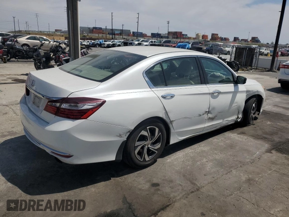 2017 Honda Accord LX with VIN 1HGCR2F39HA003566, listed as a Copart auction lot 52650775 with 88,316 mi miles and Salvage Title. Bid and sale history available at carsss.com. Image 3.