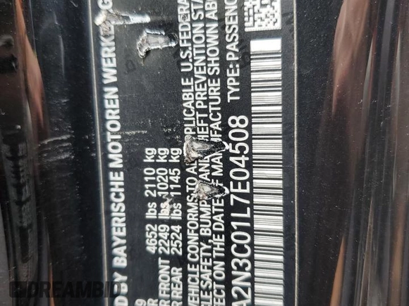 2020 BMW M2 z VIN WBA2N3C01L7E04508, wystawiony jako Copart lot #74264424 z przebiegiem 45 650 mil mil oraz Nie do naprawy • Non repairable. Historia ofert i sprzedaży dostępna na DreamBid. Obrazek 13.