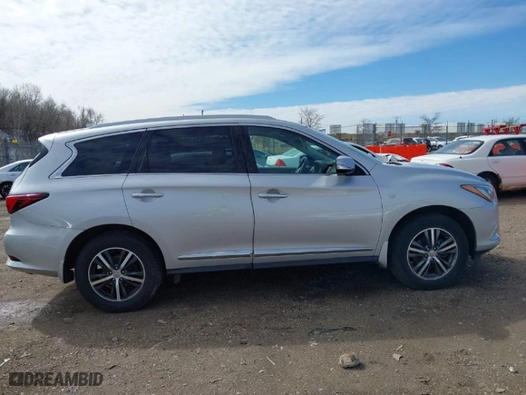 2017 Infiniti QX60 with VIN 5N1DL0MM3HC511200, listed as a IAAI auction lot 41815339 with 64,782 mi miles. Bid and sale history available at carsss.com. Image 13.
