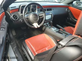 2010 Chevrolet Camaro 2LT with VIN 2G1FC1EV5A9204546, listed as a Copart auction lot 53571085 with 115,856 mi miles and Salvage Title. Bid and sale history available at carsss.com. Image 8.