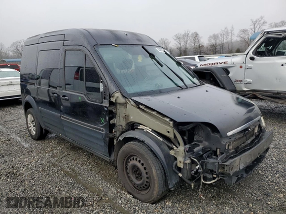 2012 Ford Transit Connect XLT with VIN NM0KS9BN8CT105675, listed as a Copart auction lot 44783465 with 193,163 mi miles and Salvage title. Bid and sale history available at DreamBid. Image 4.
