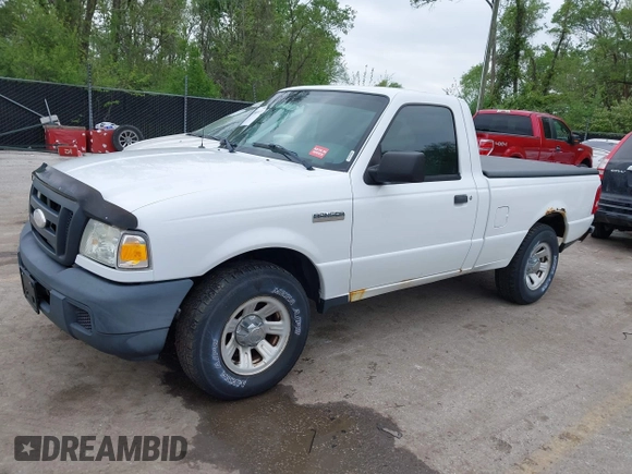2007 Ford Ranger XL with VIN 1FTYR10D97PA74715, listed as a IAAI auction lot 42080975 with 194,786 mi miles. Bid and sale history available at carsss.com. Image 2.