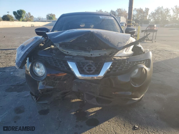 2015 Nissan Juke S with VIN JN8AF5MR1FT509597, listed as a Copart auction lot 83883454 with 150,305 mi miles and Salvage Title. Bid and sale history available at carsss.com. Image 5.