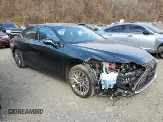 2022 Lexus ES 300h Luxury with VIN 58AEA1C11NU013518, listed as a Copart auction lot 80817474 with 70,352 mi miles and Salvage title. Bid and sale history available at DreamBid. Image 4.