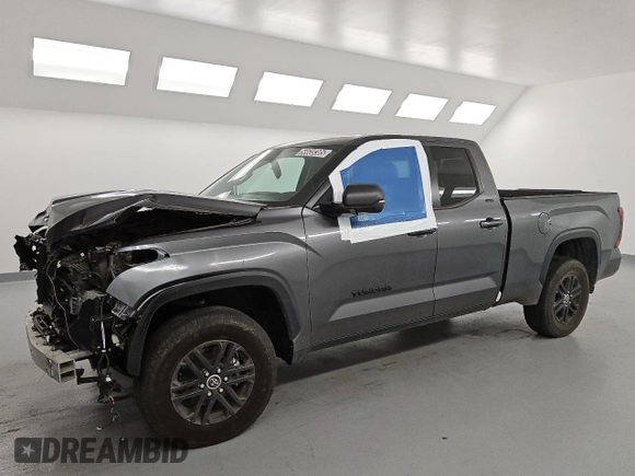 2024 Toyota Tundra SR5 with VIN 5TFLA5DA1RX173220, listed as a Copart auction lot 56688385 with 15,673 mi miles and Clean title. Bid and sale history available at DreamBid. Image 1.