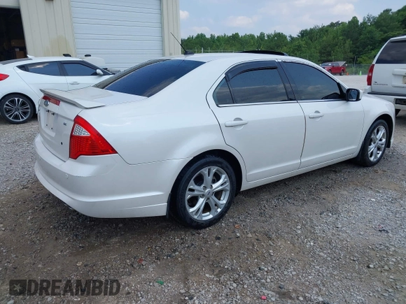 2012 Ford Fusion SE with VIN 3FAHP0HA8CR242542, listed as a IAAI auction lot 42419727 with 157,572 mi miles and . Bid and sale history available at DreamBid. Image 4.