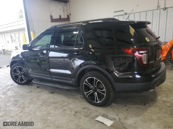 2015 Ford Explorer Sport with VIN 1FM5K8GT9FGA34660, listed as a Copart auction lot 82204364 with 93,649 mi miles and Salvage Title. Bid and sale history available at carsss.com. Image 2.