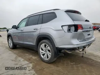 2021 Volkswagen Atlas SE with VIN 1V2JR2CA0MC506019, listed as a Copart auction lot 54863625 with 134,139 mi miles and Salvage title. Bid and sale history available at DreamBid. Image 2.