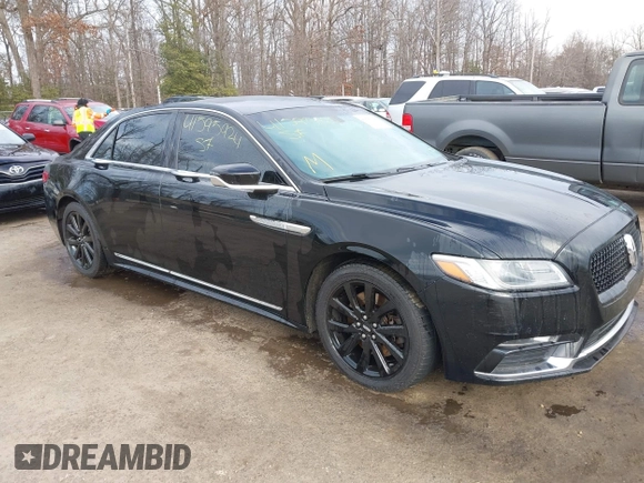 2018 Lincoln Continental Livery with VIN 1LN6L9HK0J5609973, listed as a IAAI auction lot 41595924 with 41,661 mi miles. Bid and sale history available at carsss.com. Image 1.