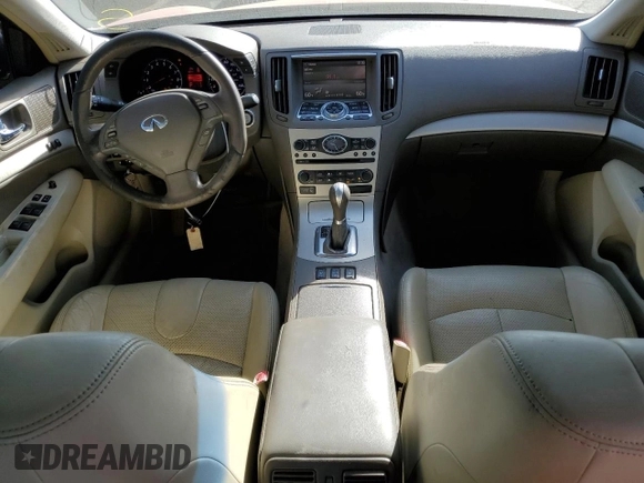 2007 Infiniti G35 G35x with VIN JNKBV61F37M818436, listed as a Copart auction lot 73786244 with 159,132 mi miles and Salvage Title. Bid and sale history available at DreamBid. Image 8.