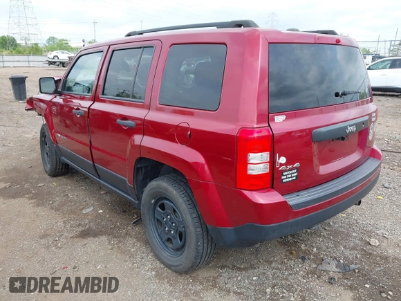 2017 Jeep Patriot 75th Anniversary with VIN 1C4NJRBB2HD153778, listed as a IAAI auction lot 42123066 with 66,849 mi miles and . Bid and sale history available at carsss.com. Image 3.