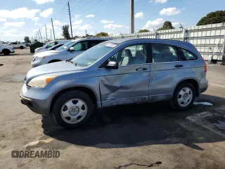 2008 Honda CR-V LX z VIN 5J6RE48338L049065, wystawiony jako Copart lot #43453065 z przebiegiem 66 360 mil mil oraz Szkoda całkowita • Salvage title. Historia ofert i sprzedaży dostępna na DreamBid. Obrazek 1.