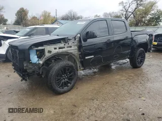 2021 GMC Canyon 2WD Elevation Standard with VIN 1GTG5BEN9M1148356, listed as a Copart auction lot 81102944 with 46,674 mi miles and Salvage Title. Bid and sale history available at carsss.com. Image 1.