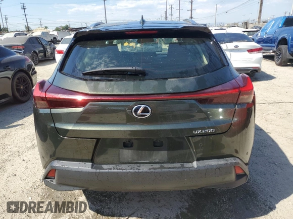 2022 Lexus UX with VIN JTHX3JBH9N2053479, listed as a Copart auction lot 70495194 with 36,481 mi miles and Salvage Title. Bid and sale history available at carsss.com. Image 6.