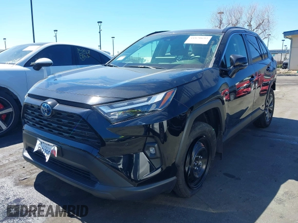 2024 Toyota RAV4 Hybrid XLE Premium with VIN JTMB6RFV0RD126685, listed as a IAAI auction lot 41870692 with 21,637 mi miles. Bid and sale history available at carsss.com. Image 17.