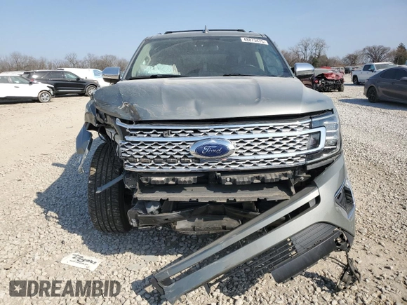 2019 Ford Expedition Platinum with VIN 1FMJU1MT5KEA79007, listed as a Copart auction lot 48873475 with 61,421 mi miles and Salvage Title. Bid and sale history available at carsss.com. Image 5.