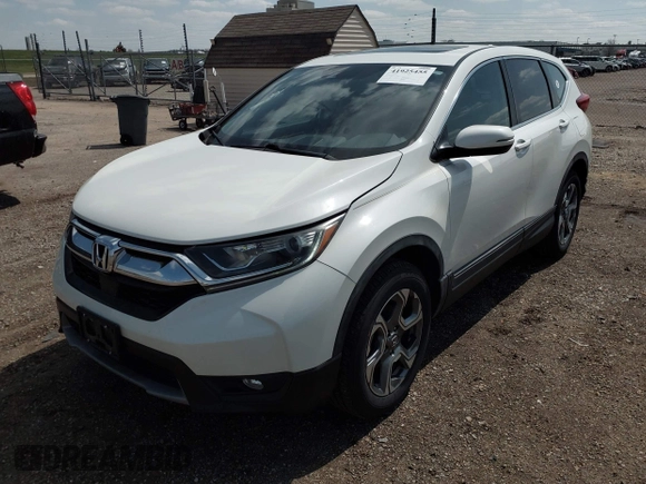 2017 Honda CR-V EX-L with VIN 5J6RW2H81HL015221, listed as a IAAI auction lot 41925455 with 30,333 mi miles. Bid and sale history available at carsss.com. Image 17.