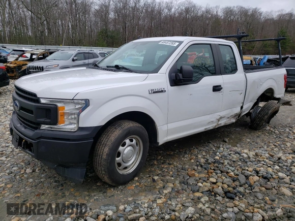 2020 Ford F-150 XL z VIN 1FTEX1CP1LKE53603, wystawiony jako Copart lot #48457265 z przebiegiem 92 765 mil mil oraz Szkoda całkowita • Salvage title. Historia ofert i sprzedaży dostępna na DreamBid. Obrazek 1.
