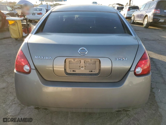 2004 Nissan Maxima SE with VIN 1N4BA41E74C897299, listed as a Copart auction lot 82931284 with NaN miles and Salvage Title. Bid and sale history available at carsss.com. Image 6.