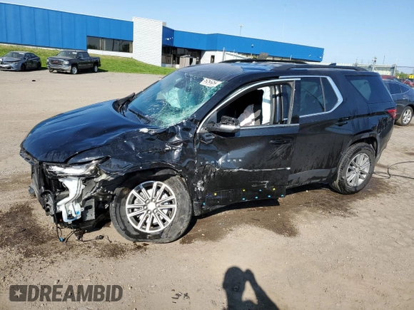 2023 Chevrolet Traverse LT Cloth with VIN 1GNEVGKW9PJ140268, listed as a Copart auction lot 52632523 with 20,255 mi miles. Bid and sale history available at carsss.com. Image 1.