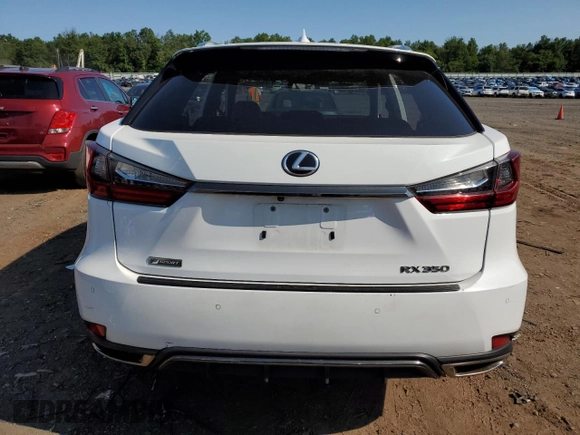 2021 Lexus RX with VIN 2T2SZMDA1MC289941, listed as a Copart auction lot 63804184 with 0 mi miles and Salvage Title. Bid and sale history available at carsss.com. Image 6.